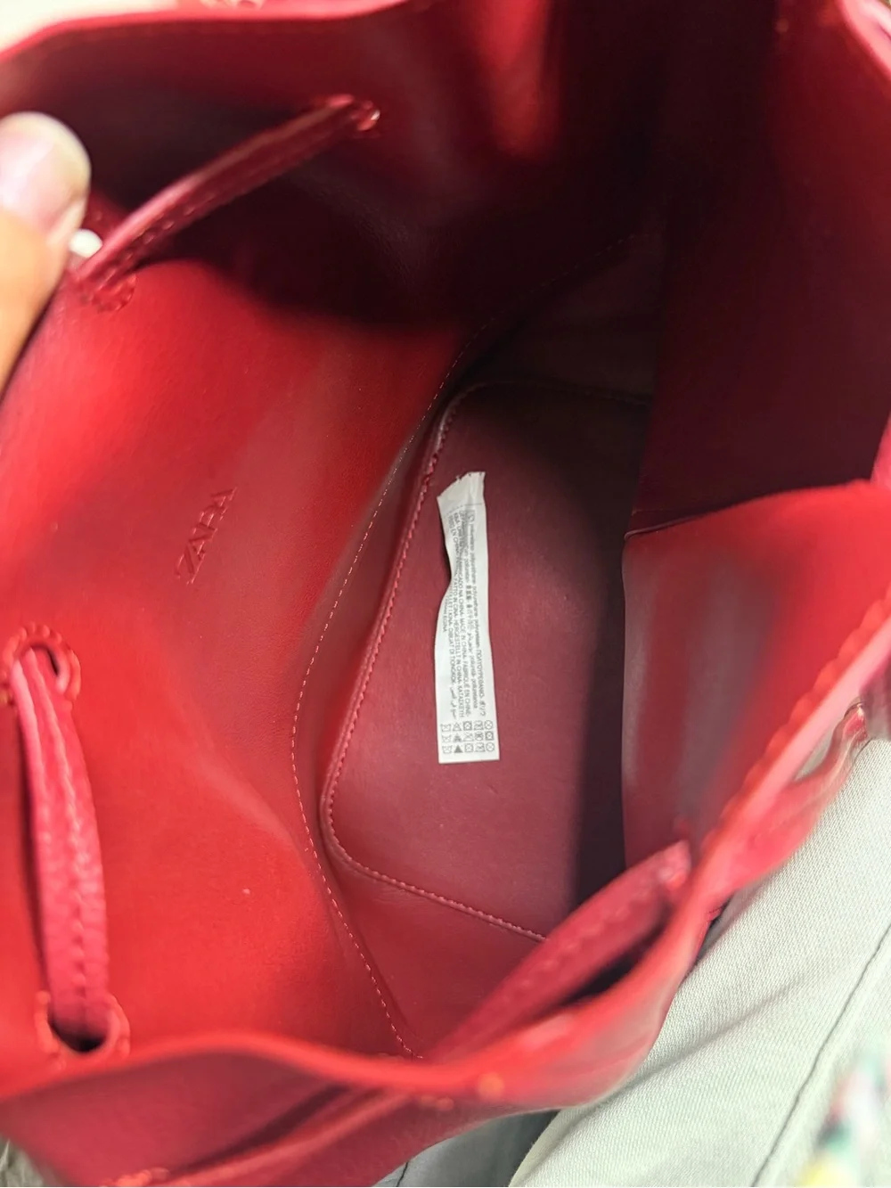 Zara Drawstring Shoulder Bag